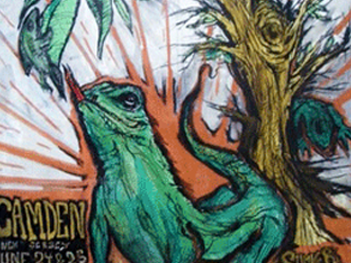 PHISH- CAMDEN, NJ. Poster Design